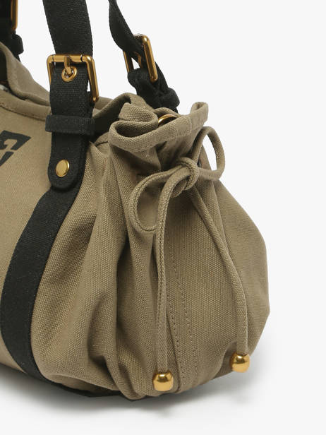 Cross Body Tas Canvas Katoen Gerard darel Groen canvas DCS67450 ander zicht 5